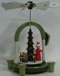 Santa with Toys Pyramid