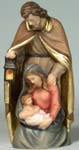Dolfi carved Holy Family