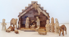 Olivewood Nativity