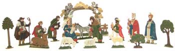 Kohn Pewter Nativity