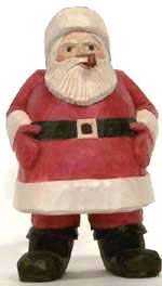 Red Santa with Pipe