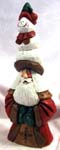 Snowman Tall Hat Santa
